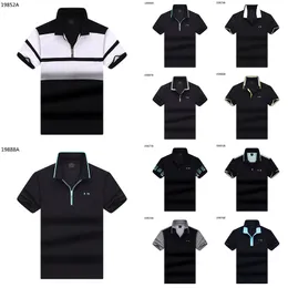 Tophugo Topboss Designer Polo Shirts Mens Lapel Mens Polo Shirt High Quality Men'sTシャツ高級ポロ通気夏ビジネスシャツサイズm-xxxl
