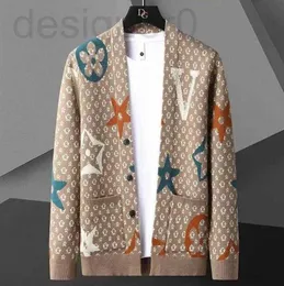 Maglioni da uomo popolari per il lusso con scollo a V moda maglia cardigan in cashmere maglione stile coreano uomo cardigan alla moda giacca uomo vestiti AK6J