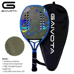 Tennisracketar Gaivota Tennis Racket Beach Belt Behandling 3D Gradient 231031