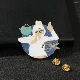 Brooches Creative Product Selling Cartoon Metal Enamel Jewelry Clothing Badges Bags Accessories