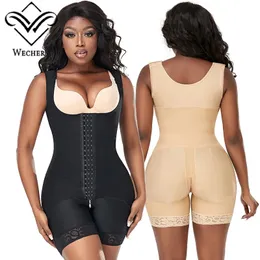 Waist Tummy Shaper Underbust Shaping Bodysuit Women Body Shaper Compression Jumpsuit Underwear Slimming Shapewear Flat Belly Black Nude Butt Lifter 231101