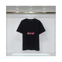 AAA 여성 T 셔츠 컬러 슬리브 TSHIRT 휴일 짧은 슬리브 인쇄 스타일리스트 남성 여성 애호가 고급 티셔츠 최고의 여름 느슨한 스트리트웨어 낙서 패턴