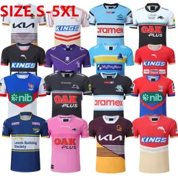 2023 Yunuslar Rugby Forma Kovboy Penrith Panthers Yerli Kovboy Rinoceros Eğitim Forması Tüm Lig Manslar T-Shirts S-5XL En İyi Kalite