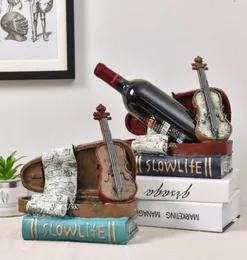 American Creative Creative Wine Shelf Dekoracje domowe Ozdoby Ozdoby wiejskie salon wina szafka na wino stojak na wystawę stojak na wystawę 57720967