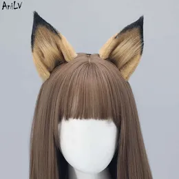Ani animegirl ceobe kulakları tilki peluş kafa bant başlık cosplay cosplay