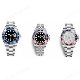 Luksusowe zegarki Wysokiej jakości GMT Designer Watch damskie damskie tarcza ze stali nierdzewnej Orologo Wodoodporne męskie męże
