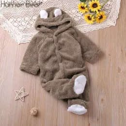 Jumpsuits Humor Bear Autumn Cartoon Style Winter Long Sleeve Baby Boys Girls Rompers Toddler Kids Playsuit Jumpsuits Baby Clothsl231101