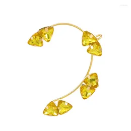 Backs Ohrringe Glänzend Stern Herz Blume Clip Für Links Rechts Ohrclips Frauen Mädchen Mode Kristall Insekt Nicht durchbohrt Strass Schmuck