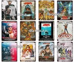 2021 Zabawny stary film metalowy znak Vintage Tin Tin Wall Decor do baru pub metalowe rzemiosło retro na imprezę Poster Film Prezent Niestandardowe W8222325