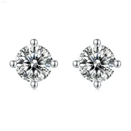 Ny kreativ tung stor bas naturlig granat silver moissanite diamant