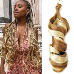 Synthetische Flechthaarzusätze Haarzöpfe für afrikanische Verlängerungen Princess Curls Braids