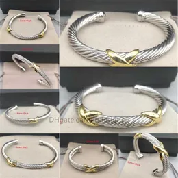 Charm Bangle High Bracelets Women x Luksusowa bransoletka dla kobiet projektantka Kobieta Kolekcja Krzyżowa Krzyżowa Kolek