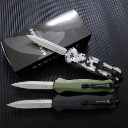 Benchmade Mini 3300 Infidel Automatic Knives 3350 3320 D2 스틸 스피어 포인트 EDC 포켓 전술 기어 생존 나이프 나일론 535 537 BM42 3300 SHEATH