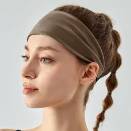 Alle mit Logo -Stirnbändern Schweiß absorbierende Yoga Fitness laufen Stirnband -Sportzubehör