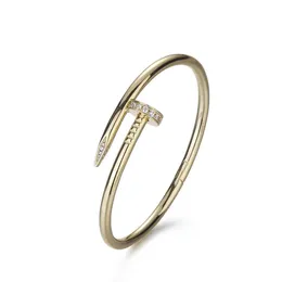Berühmte Marke Cati-Armband in hoher Version, schlichtes und luxuriöses galvanisiertes Diamant-Frauenornament