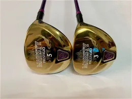 Maruman Majesty Prestigio9 Fairway Woods Maruman Majesty Golf Woods Women Golf Clubs #3/ #5 Wał grafitowy z osłoną głowy