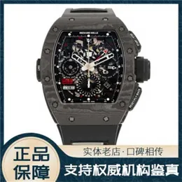 الساعات الرياضية الميكانيكية Richarmill Mens Wristwatches Womens Wimens Watches RM1102 Mens Watch 18K Rose Gold Time Month Zone Zone Zone Automat Wn-Zix4