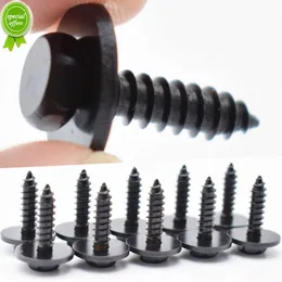 Nya 20st J35 5x18 mm Universal Self Tapping Tapper Screw and Washer Black 8mm Hex Head Self Tapping Tapper Screws For BMW Bens