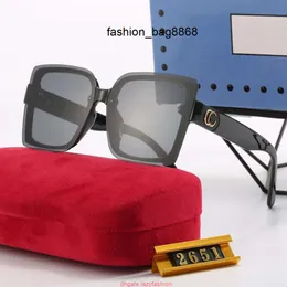 5A Sonnenbrillen-Designer für Damen und Herren, Mode-Modell, spezieller UV-400-Schutz, Buchstabe, großes Bein, doppelter Strahlrahmen, Outdoor-Marken, Design, Damen-Sonnenbrille 2651