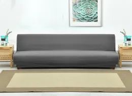 Universal Armless Sofa Bed Cover Folding Modern seat slipcovers stretch covers cheap Couch Protector Elastic Futon Spandex Cover 22329203