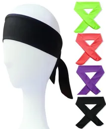 Novo universal sweatband bandana suor esportes segurança estiramento cabeça faixa de cabelo yoga basquete ginásio esporte yoga5142680