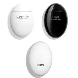 الأسهم أعلى جودة العلامة التجارية Le Lift Hand Cream 50ml La Creme Main Black Egg White Black Hands Cream Cream