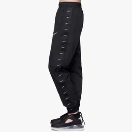 2024 Spring/Autumn Men's Brand Sports Jogger Pants Woven Quick-drying Pants Trousers Man Loose Casual Windproof Sweatpants CD0422