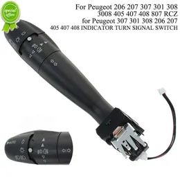 Commutateur Clignotant Pour Peugeot 206 307 308 3008 407 Etc. - Indicateur De Direction (Remplacement Colonne De Direction)