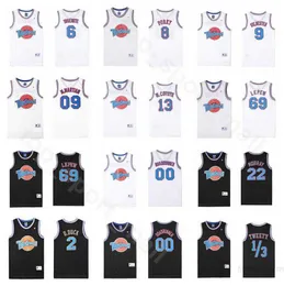 Space Jam Tune Squad Basketball 69 Pepe Le Pew Jerseys Looney Tunes 00 Roadrunner Yosemite Porky Pig Marvin The Martian Sylvester Wile Coyot