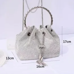 Waist Bags Handbag Sac A Main Mainland China Barrel Shaped 15cm Women Polyester Guang Dong Province Packs Silver Bag