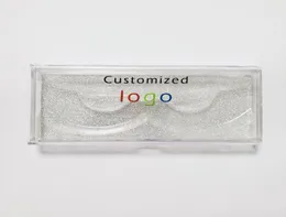 Caixa de cílios de vison 3d somente logotipo personalizado cílios postiços individuais cílios em massa etiqueta privada extensões de cílios embalagem 3319526