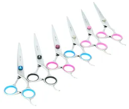 70Inch Meisha Dog Trimming Scissors Pet Grooming Scissors SetKits JP440C Straight Curved Thinning Shears Pet Supplies HB00711901333