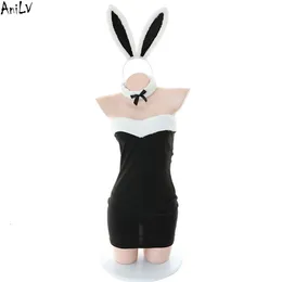 Ani Women Bunny Girl Maid Dress Asse Costume Cute Anime Kawaii Gril Swimwear Festival Uniform Pool Party Cosplay Cosplay