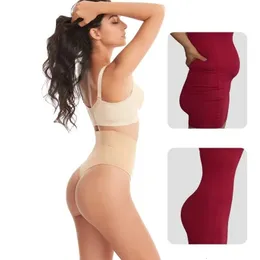 허리 배가 셰이퍼 3pcs 엉덩이 리프터 Shapewear High High High High High High High High Waist Sexy Slimming Tummy Body Shaper G-String Panties 여성 Pant Briefs Shapewear 231031