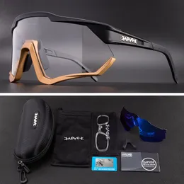 Sungod Vulcans نظارات ركوب الدراجات الملونة في الهواء الطلق نظارات شمسية للجنسين MTB Road Bike Goggles 3 Lens Set 220120 99Qe