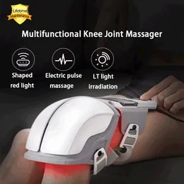 Benmassagersgaranti Multifunktionell knämassage Laser Hypertermia Elektrisk chockpuls Joint Fysioterapi Enhet Leg Massage 231031