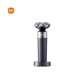 Xiaomi Mijia Electric Shaver S302 Digital Digital Digital IPX7 Waterproof 800MAH TPYE-C ładowna golarka do golarki dla mężczyzn