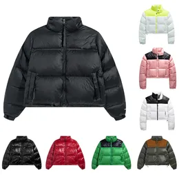 Designer Down Jacket Femmes Puffer Veste Femmes Couple Court Style Lâche Avec Broderie Épaississement Chaud Street Fashion Couleur Contraste Éléments Manteau D'hiver