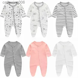 Monos Pelele para niña recién nacida, ropa infantil de algodón de otoño e invierno, ropa suave de una pieza para bebé de 0 a 9 meses, 2023 L231101