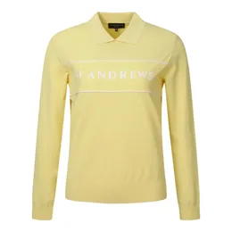 여성 스웨터 "더 젊고 매력적인 트렌디 브랜드 Highend 디자인 니트 스웨터 다목적 따뜻한 골프처럼 보이기 위해 착용하십시오."231031