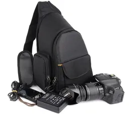 Torba na ramię w torbie na ramię plecaki plecaki wodoodporne nylonowe odporność na zarysowanie odporne na zarysowanie DSLR Kobiety dla Canon Nikon Sony4375279