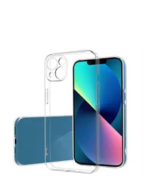 Fashion TPU Transparent Case High Quality 2.0mm Silicone Phone Cases For iPhone 14 Plus 13 12 Pro 11 Mini XR XS Max 7 8 SE2