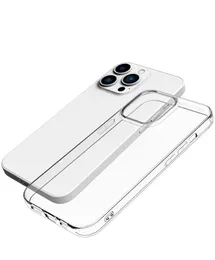 Clear Mobile Phone Case For Samsung Galaxy S21 S22 S23 S24 Plus Ultra Shockproof Soft TPU Back Cover