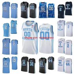 대학 농구 2 Cole Anthony Jersey North Carolina Tar Heels 13 Cameron Johnson 2 Coby White 32 Luke Maye 2 Joel Berry II 44 Justin Jackson Stitch NCAA