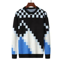 2 Herren-Designer-Pullover, Retro-Klassiker, Luxus-Sweatshirt für Herren, Arm-Buchstaben-Stickerei, Rundhalsausschnitt, bequemer, hochwertiger Pullover, modische Strickjacke für Herren, M-3XLZP24