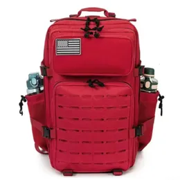 Backpack Taktyczny plecak na zewnątrz kemping pieszo wędrowne trekking mochila torby tatica plecaki z 2 bokami uchwytu na butelki 231031