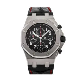 Szwajcarski zegarek Royal Oak Audpi Męs Automatyczne mechaniczne nadgarstek Roble Real Cronmetro Auto ReLOJ acero hombre wn-l8m7