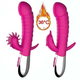 Секс -игрушка массажер для взрослых массажер Leten Licking Machine Dolphin Clitoral G Spot Vibrator Игрушка влагалища Анальная простата для женщин