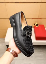 2023 Mens Fress Shoes Business Casual Office Oxfords Мужские кожаные дизайнерские бренды.