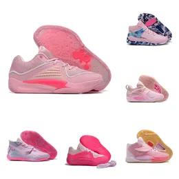 KD 12 13 14 15 16 Tia Pérola Basquete Sapatos Designer Sapatilhas Grade School Big Kids Mens Womens Sports Shoe KDs